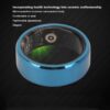 Smart Ring, Ceramic Smart Ring Health Sleep Monitoring Step Counter Remote Camera, IP68 Intelligent Wearable Device for JYouPro APP (No. 9) - Image 2
