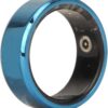 Smart Ring, Ceramic Smart Ring Health Sleep Monitoring Step Counter Remote Camera, IP68 Intelligent Wearable Device for JYouPro APP (No. 9)