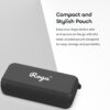 Roga - Vagus Nerve Stimulator | Stress Relief Wearable | Personalized Relaxation Device for Burnout and Sleep Aid (Charcoal) - Image 8