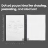 Rocketbook Core Reusable Spiral Notebook, Letter Size 8.5x11, Black - Dotted Pages, App-Connected, Erasable, Durable Cover, Ideal for School, Work, and Creative Projects - Image 5