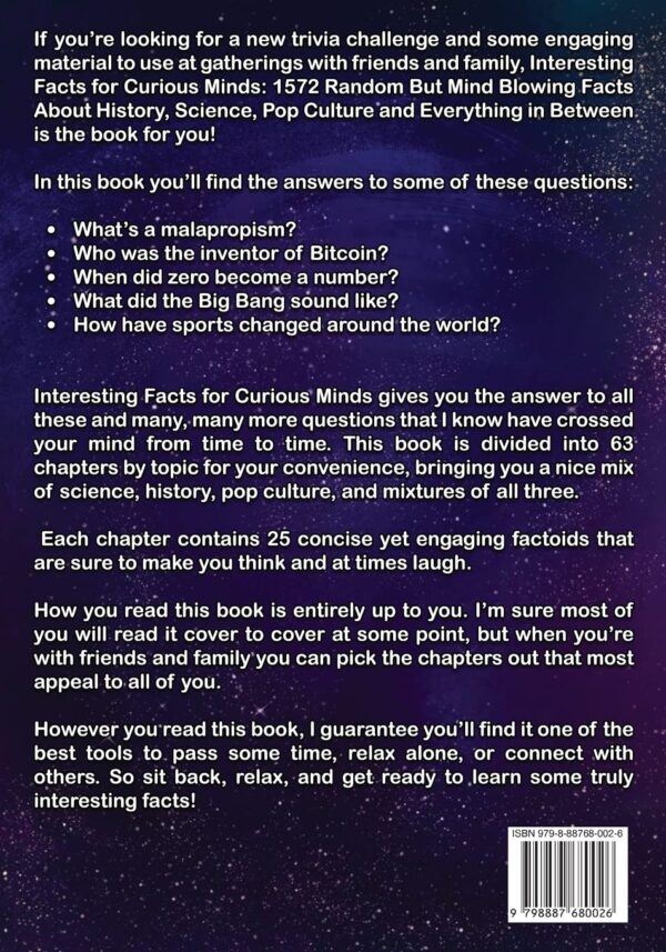 Interesting Facts For Curious Minds: 1572 Random But Mind-Blowing Facts About History, Science, Pop Culture And Everything In Between - Image 2