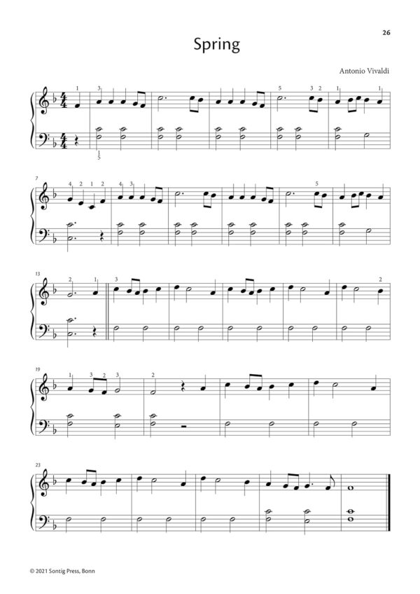 Primo Piano. Easy Piano Music for Adults. 55 Timeless Piano Songs for Adult Beginners with Downloadable Audio (#1 in Series) - Image 6