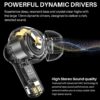 TOZO Hybrid Active Noise Cancelling Wireless Earbuds with 6 Mics AI Clear Call Ear Buds 55H Playtime with LED Display 32 Preset EQs via APP Bluetooth 5.3 IPX8 Waterproof in Ear Headphones - Image 8