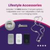 Medical Guardian MGMini – Medical Alert Necklace Systems for Seniors- Fast, Reliable Water-Resistant Panic Button, 4G GPS Tracker with 24/7 Emergency Operator Care -Includes Step Tracking (Silver) - Image 5