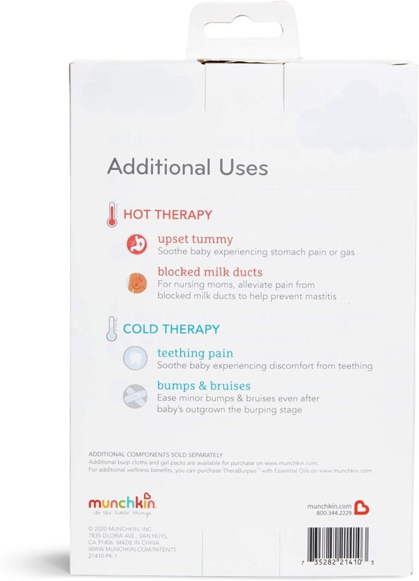 Munchkin® TheraBurpee Colic & Fever Rescue Kit with Hot & Cold Therapy Burp Cloths - Image 9