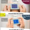 EMAY 6L Portable ECG Monitor | Record ECG and Heart Rate in 6 Channels | Compatible with Smartphone and PC | No Subscription Required - Image 5