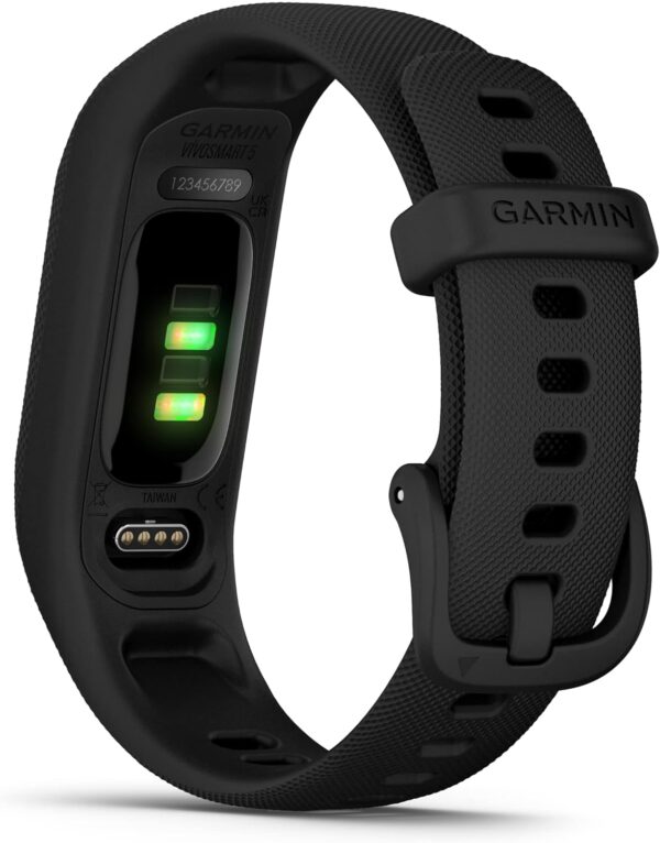 Garmin vivosmart 5 Fitness Tracker, Long-Lasting Battery, Wrist Heart Rate, Sleep Tracking, Smart Notifications, Compatible with Phone GPS | Signature Series Charger Bundle - Image 7