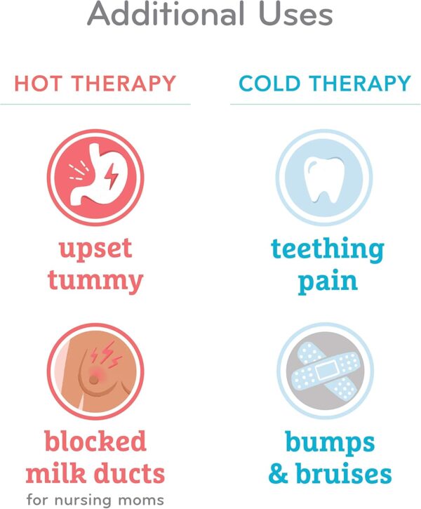 Munchkin® TheraBurpee Colic & Fever Rescue Kit with Hot & Cold Therapy Burp Cloths - Image 6