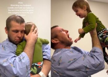 Dad’s Last Hug With Son Earlier than Arm Amputation Strikes 1000’s