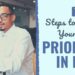 7 Steps to Determine Your High Priorities in Life