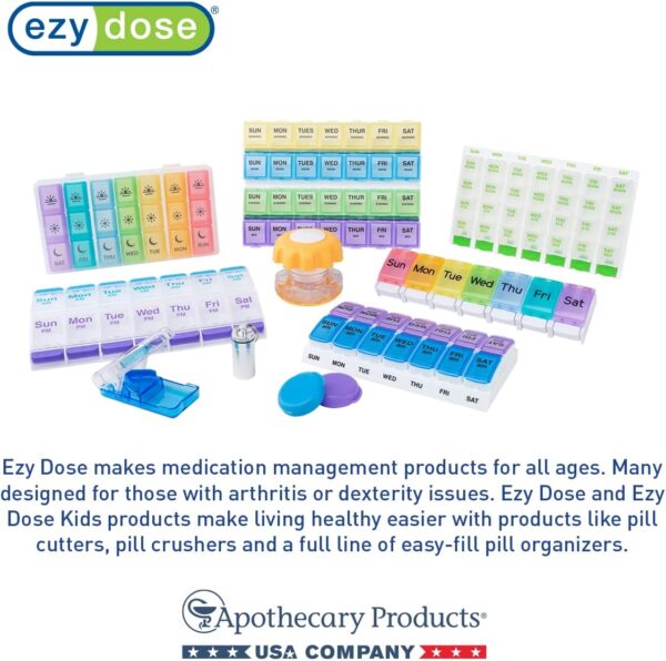 EZY DOSE Medicine Dispenser & Liquid Oral Syringe, Safe & Easy to Use, Precise Dosage for Distribution of Medication, Ideal for Liquids, Clear and Easy to Read Measurements, BPA-Free, Made in the USA - Image 5