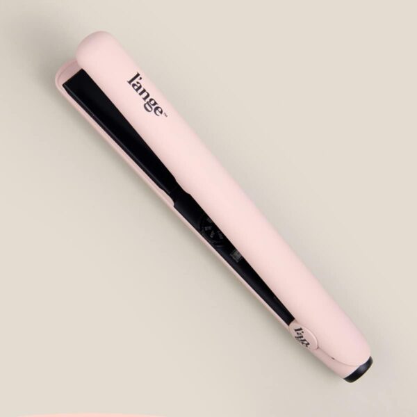 L'ANGE HAIR Le Ceramique 1-Pass Flat Iron Hair Straightener | Fast Heating Ceramic Flat Iron | Best Hot Tools Hair Straightening Iron to Lock in Moisture & Shine | Professional Hair Iron (Blush) - Image 5