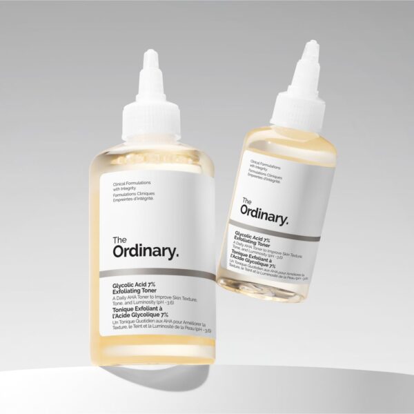The Ordinary Glycolic Acid 7% Exfoliating Toner, Brightening and Smoothing Daily Toner for More Even-Looking Skin Tone - Image 5