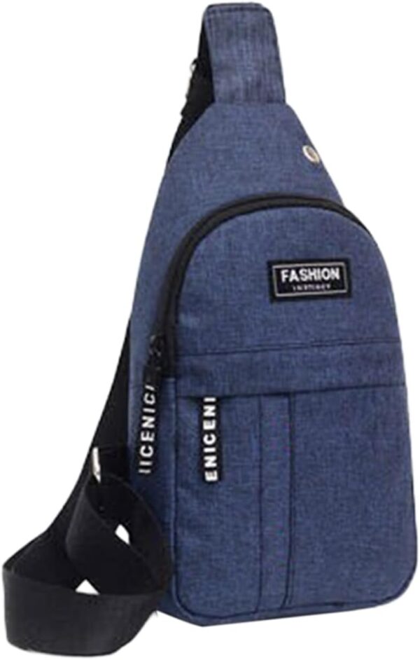 Overstock Items Clearance, Sling Bag for Women Mens, with USB Charging Port, Small Backpack Sash Bag for Walking Hiking