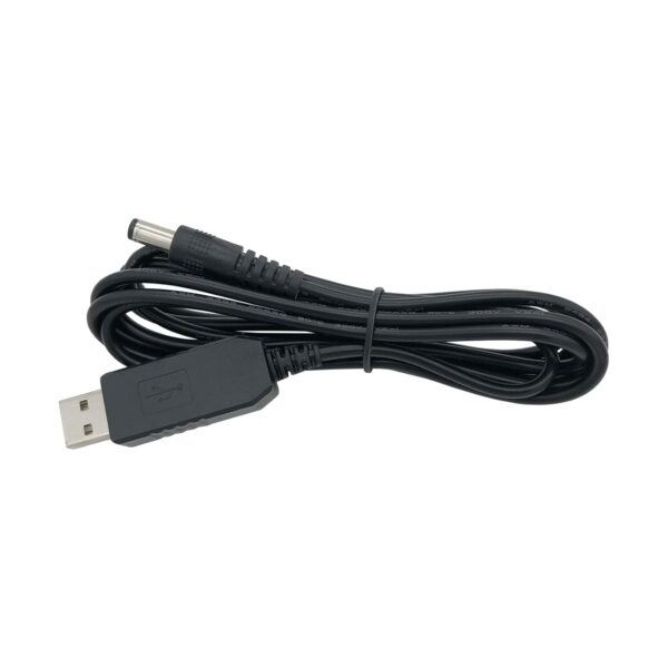 PDEEY 5V to 12V Set Up Cable Converter Adapter, USB DC Barrel 5.5 X 2.1 MM, 3 ft Power Cord - Image 2