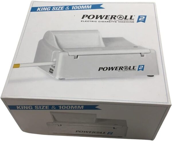 Poweroll 2 Electric Cigarette Machine - King Size & 100mm - Image 2