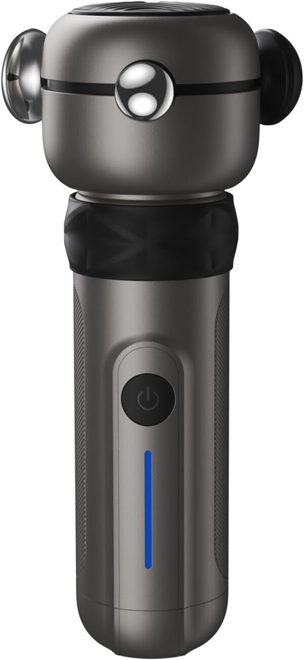 Lite Deep Tissue Therapy Massage Gun - 6500 RPM Portable Vibrating Massager for Pain Relief, Trigger Points & Stiffness, Handheld Muscle Massager for Athletes, Active Men & Women, Travel Size