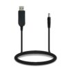 PDEEY 5V to 12V Set Up Cable Converter Adapter, USB DC Barrel 5.5 X 2.1 MM, 3 ft Power Cord