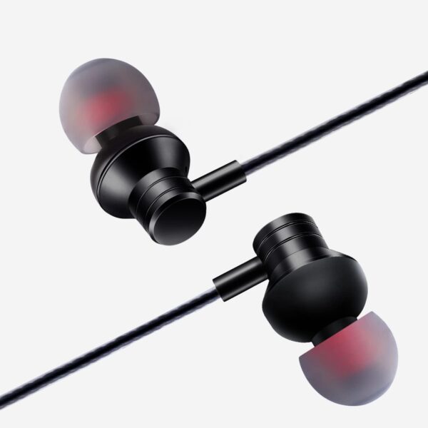Wired Earbuds Headphones with Microphone Stereo Bass Earphones Noise Isolation in-Ear Headset Compatible with All Smartphones Tablets iPod IPad MP3 Player That with 3.5 mm Interface(Black) - Image 5