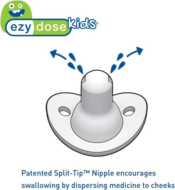 EZY DOSE Medicine Dispenser & Liquid Oral Syringe, Safe & Easy to Use, Precise Dosage for Distribution of Medication, Ideal for Liquids, Clear and Easy to Read Measurements, BPA-Free, Made in the USA - Image 4