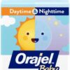 Orajel Baby Daytime & Nighttime Cooling Gels for Teething, Drug - Free, #1 Pediatrician Recommended Brand for Teething*, Two 0.18oz Tubes