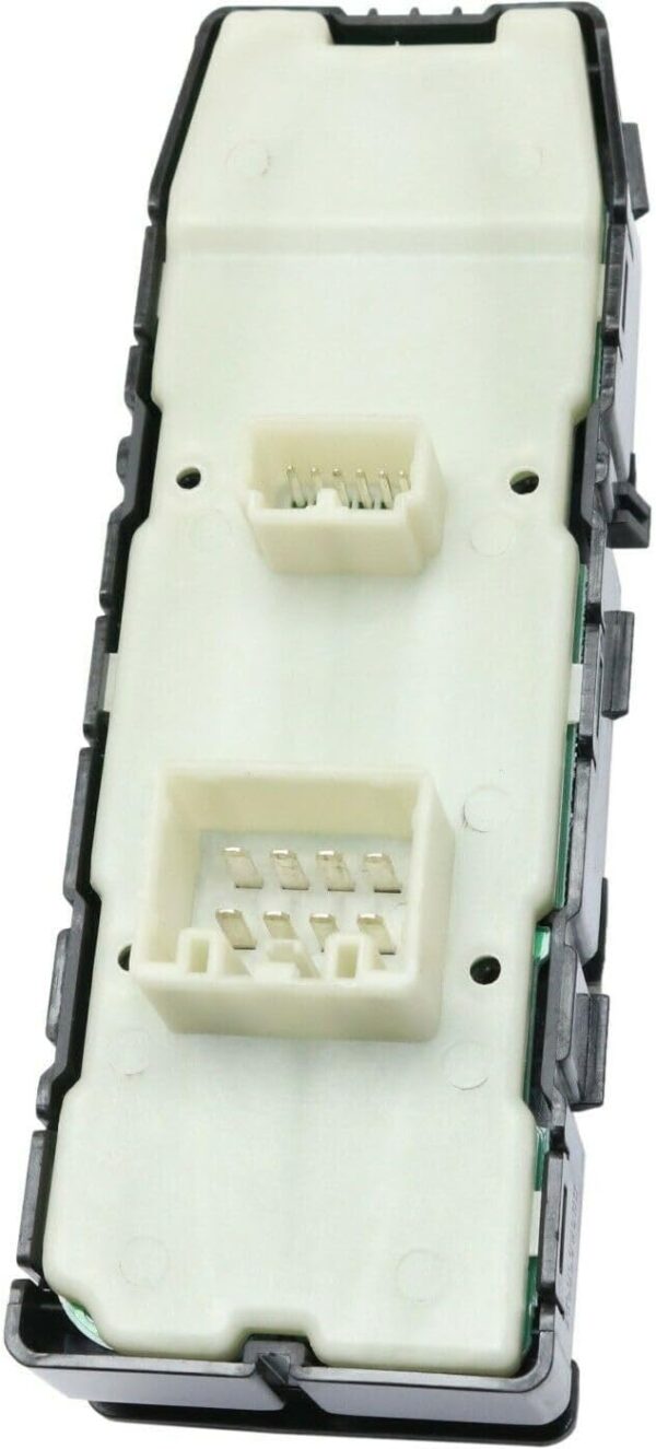 1pc Power Door Window Control Switch Front Left Driver Side Black with 6 Buttons for Jeep,for Dodge,for Chrysler 14-Prong Blade Male Terminal 1 Female Connector-Configuration - Image 2