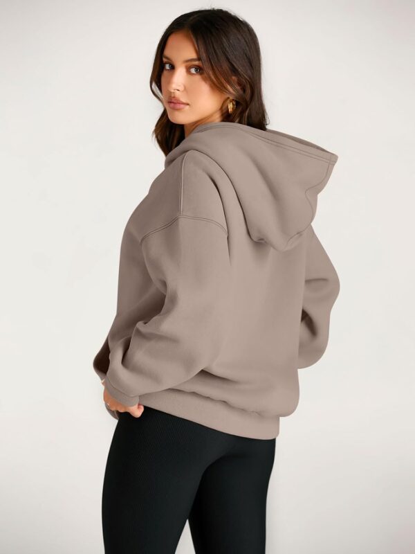 EFAN Womens Hoodies Oversized Sweatshirts Pullover Fleece Sweaters Long Sleeve Winter Fall Outfits Fashion Y2k Clothes - Image 4