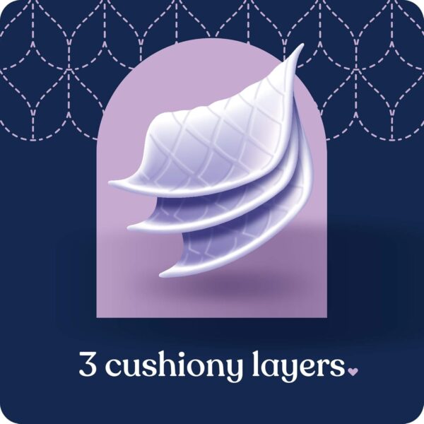 Quilted Northern Ultra Plush Toilet Paper, 6 Mega Rolls = 24 Regular Rolls, 3X Thicker*, 3 Ply Soft Toilet Tissue - Image 3