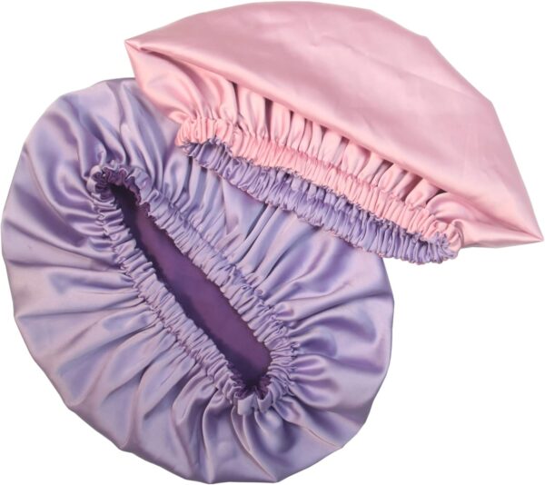 AKISS Baby Infant Newborn Toddler Satin Silk Hair Bonnet Cap for Sleeping 0-3 0-6 3-6 6-12 Months 1-2 1-3 Years - Image 7