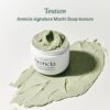 Korean Rice Mochi Face Cleanser - Face Mask, Foaming Cleanser, Gentle Scrub All in One - Deep Cleansing, Moisturizing, Pore Minimizing, Removing Blackhead- with Rice Water & Green Tea, Mugwort - Image 5