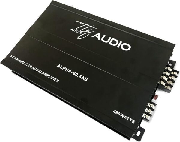 Alpha 60.4 Car Audio 4 Channel Class AB Amplifier, ALPHA-60.4AB - Image 9