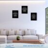 Motivational Never Give Up Canvas Wall Art, Inspiration Work Hard Persistence Quotes Reminder Decor Positive Affirmation Poster Success Wall Hanging Picture Leadership Gift for Home Office Workplace - Image 3