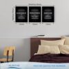 Motivational Never Give Up Canvas Wall Art, Inspiration Work Hard Persistence Quotes Reminder Decor Positive Affirmation Poster Success Wall Hanging Picture Leadership Gift for Home Office Workplace - Image 5