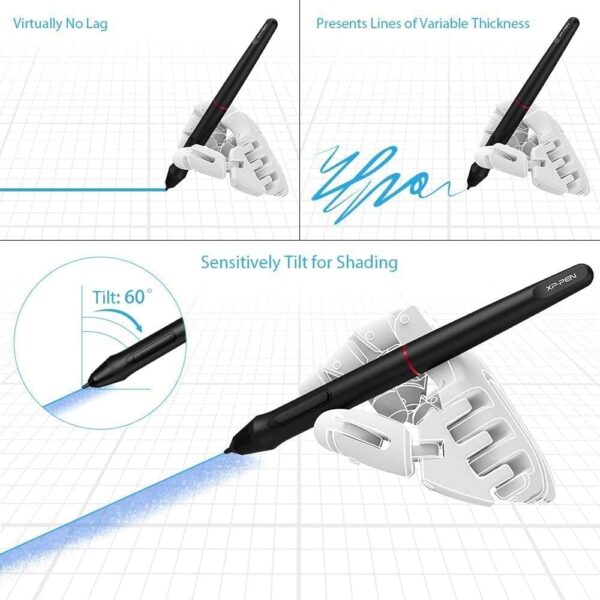 15.6" Drawing Tablet with Screen XPPen Artist 15.6 Pro Tilt Support Graphics Tablet Full-Laminated Red Dial (120% sRGB) Drawing Monitor Display 8192 Levels Pressure Sensitive & 8 Shortcut Keys - Image 5