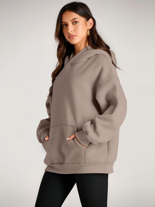 EFAN Womens Hoodies Oversized Sweatshirts Pullover Fleece Sweaters Long Sleeve Winter Fall Outfits Fashion Y2k Clothes - Image 2