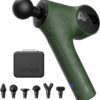 Opove Massage Gun Fascia Percussive Muscle Massager 14.5mm for Back Pain Relief Workout Recovery in Gym Home Office Daily Massage, Ergonomic for Effortless to Use, Apex Green