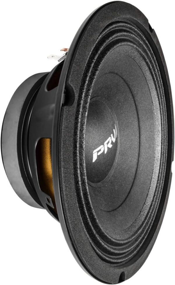PRV AUDIO 8MB450-4 v2 8" Mid Bass 4 ohms Pro Audio Speaker 93.5dB 450 Watts 2" VC (Single)