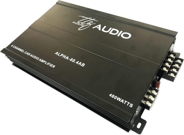 Alpha 60.4 Car Audio 4 Channel Class AB Amplifier, ALPHA-60.4AB - Image 8