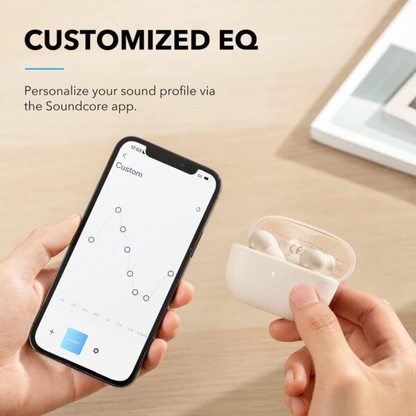 Soundcore by Anker Life P3i - Active Noise Cancelling Earbuds with 4 Mics, Excellent Sound Quality, Comfortable Fit, Long 36H Playtime, Bluetooth 5.2, User-Friendly App, Effective Noise Cancellation - Image 5
