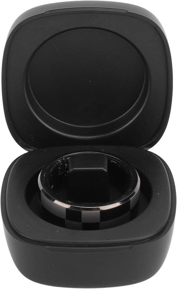 Smart Ring Health Tracker, Aluminum Alloy Wearable Sleep Tracking Step Counting Ring with Charging Case for Accurate Health Data (11) - Image 5