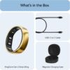 RingConn Gen 2, World’s First Smart Ring with Sleep Apnea Monitoring, No APP Subscription, 12-Day Battery Life, Stress/Heart Rate/Women's Health Tracker, Android & iOS Compatible (Gold, Size 10) - Image 7