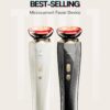 Microcurrent Facial Device, 3-in-1 Facial Massager Red Light Therapy Beauty Device for Face and Neck Skin Rejuvenation Lifting, Tightening, Infusing, Effective Wrinkle and Puffiness Reduction - Image 2