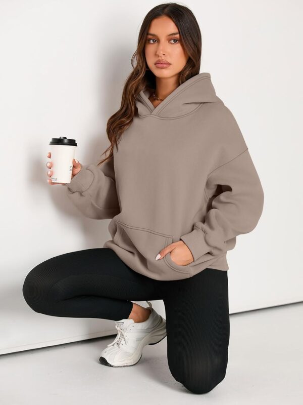 EFAN Womens Hoodies Oversized Sweatshirts Pullover Fleece Sweaters Long Sleeve Winter Fall Outfits Fashion Y2k Clothes - Image 5