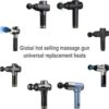 Massage Gun Attachments for Hypervolt Go, 12PCS Replaceable Massager Heads to Meet Different Needs for Deep Tissue Percussion Relief, Upgraded Massage Head Plug-n-Play Accessories Easy to Use - Image 5