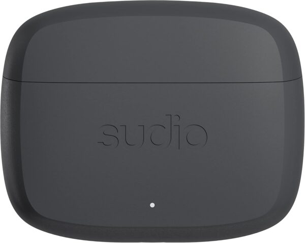 Sudio N2 Pro True Wireless Bluetooth in-Ear Earbuds with ANC - Multipoint Connection, IPX4 Water Resistant, USB-C and Wireless Charging, Microphone, 30h Play Time with Charging Case (Black) - Image 3