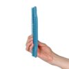 Allegro Combs 3-Row Detangling Comb, Wide Tooth Curl Defining Brush, Perfect for Women Curly Hair Stylists, Curl Defining Comb, Made In The USA, Baby Blue (1 Piece)