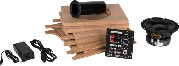 Dayton Audio 6-1/2" Down Firing Active Mini Subwoofer Kit with 2.1 Channel Amplifier - Image 2