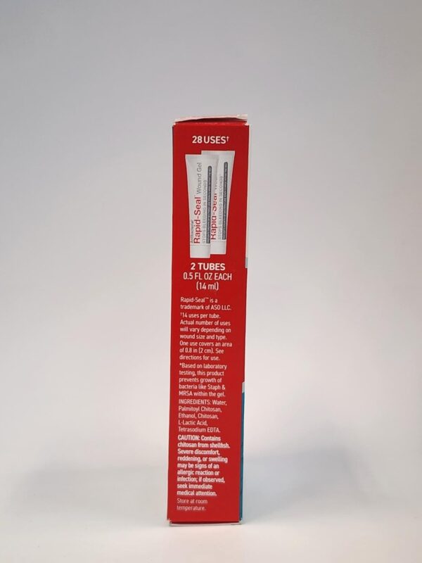 Wound Gel (2 Tubes) | Stops Bleeding in Seconds | FSA HSA Eligible | Ideal for Cuts, Scrapes and Razor Nicks for Emergency First Aid Supplies - Image 9