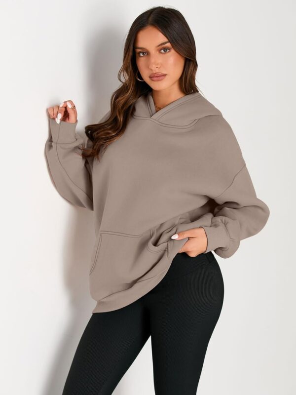 EFAN Womens Hoodies Oversized Sweatshirts Pullover Fleece Sweaters Long Sleeve Winter Fall Outfits Fashion Y2k Clothes - Image 3
