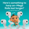 Angel Soft Toilet Paper, 4 Mega Rolls = 16 Regular Rolls, Soft and Strong Toilet Tissue - Image 4